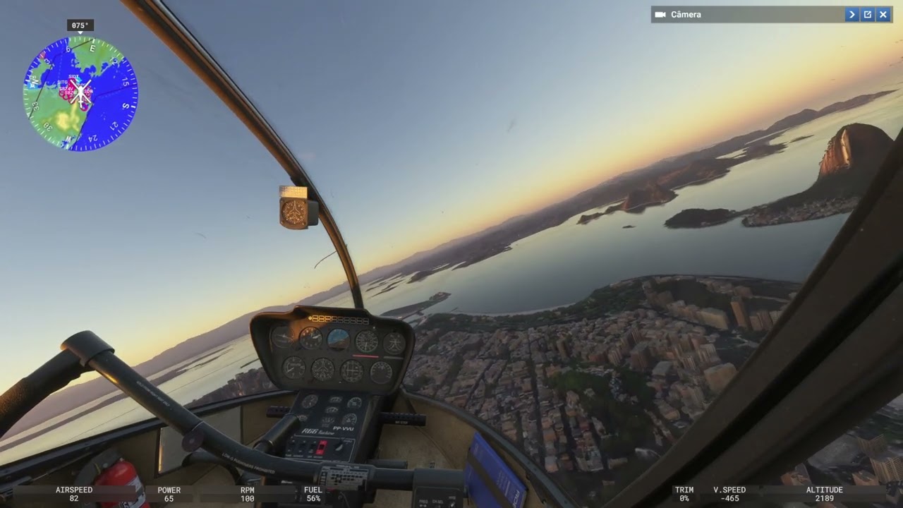 Sobrevoando Rio de Janeiro RJ | Microsoft Flight Simulator 2024