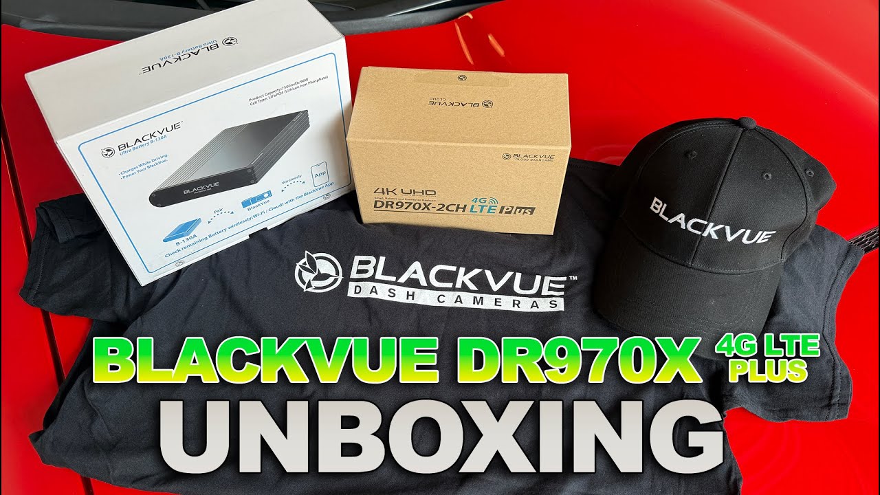 BLACKVUE DR970X 2CH 4G LTE Plus (UNBOXING)