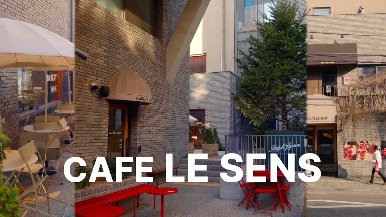 한남 르상스 LE SENS CAFE VLOG | 사운즈한남 | Seoul  Hidden Gem in Hannam