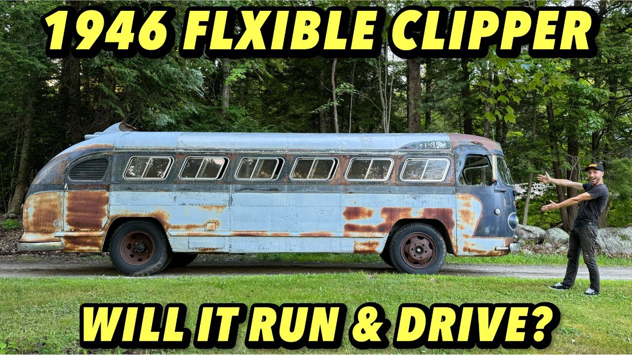 FLXIBLE CLIPPER 1946 ГОДА НЕ РАБОТАЛ ДЕСЯТИЛЕТИЯ. БУДЕТ ЛИ ОНА ЗАВОДИТЬСЯ И ДВИГАТЬСЯ?