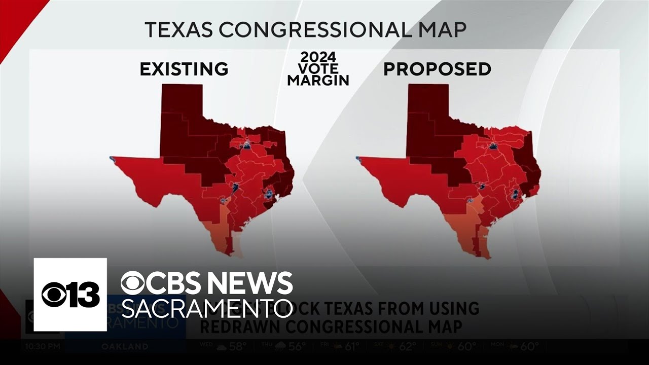 What does federal court ruling on Texas redistricting mean for California?