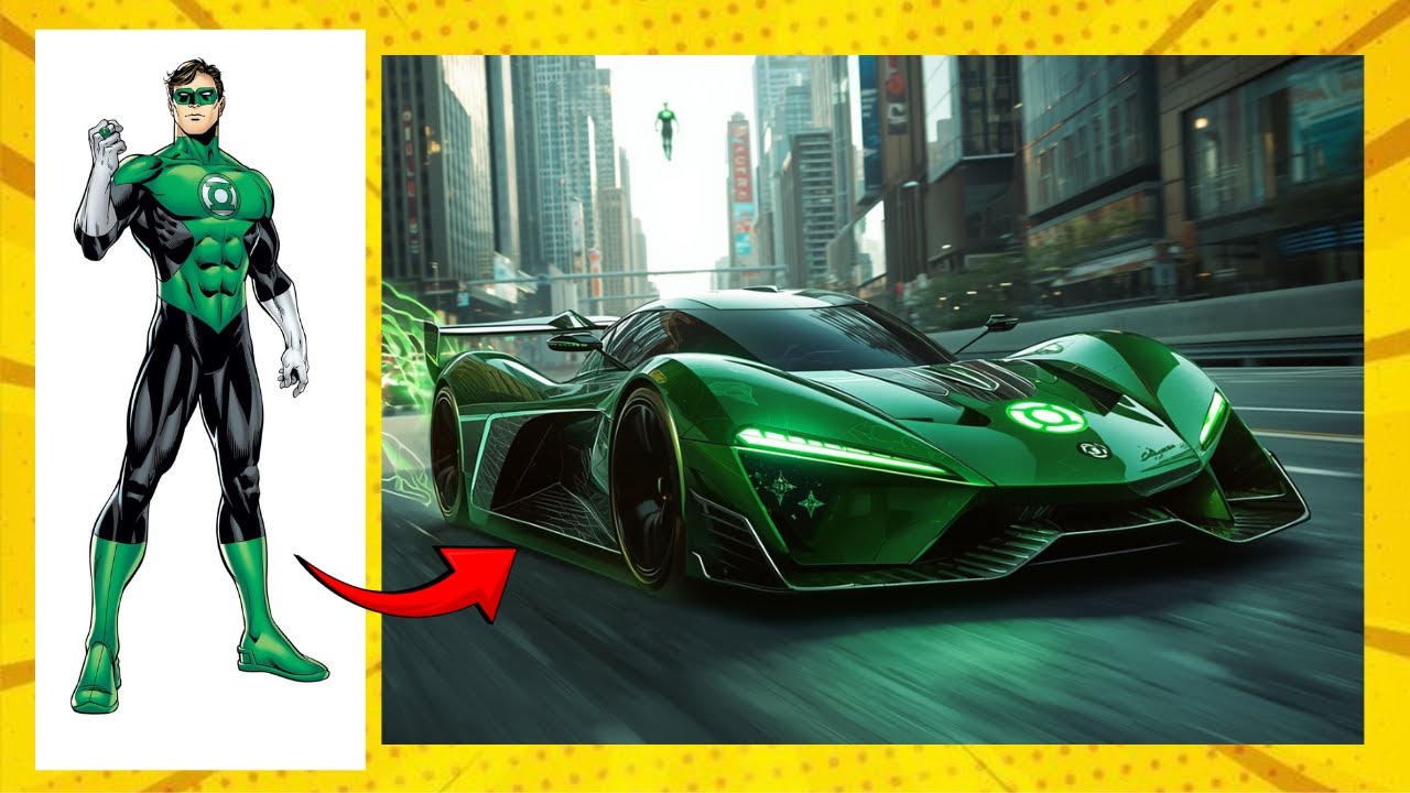 AVENGERS TRANSFORM TO SUPERCAR 🔥 All Characters (marvel & DC) 2025