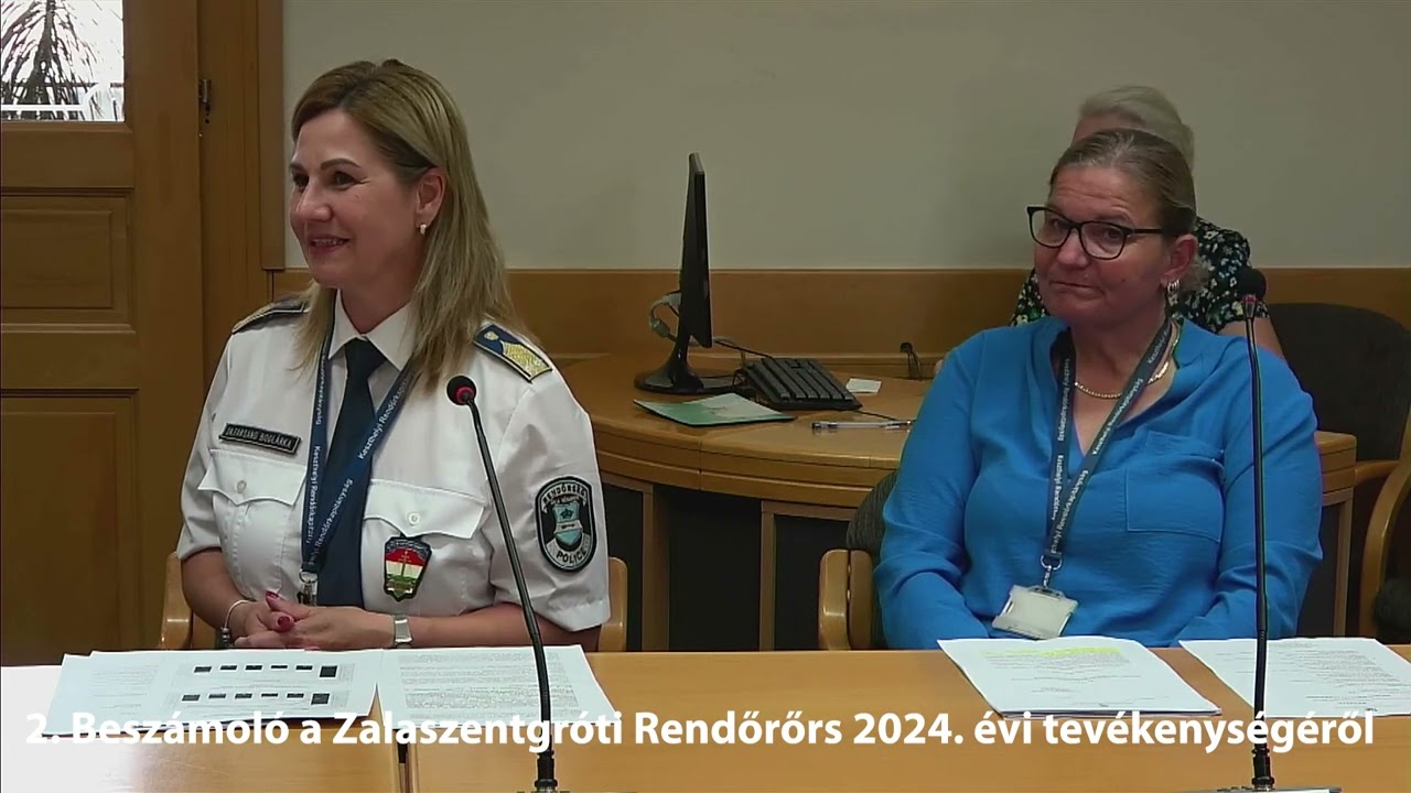 Zalaszentgrót Város Önkormányzata Képviselő-testületének ülése  (2025. április 23)