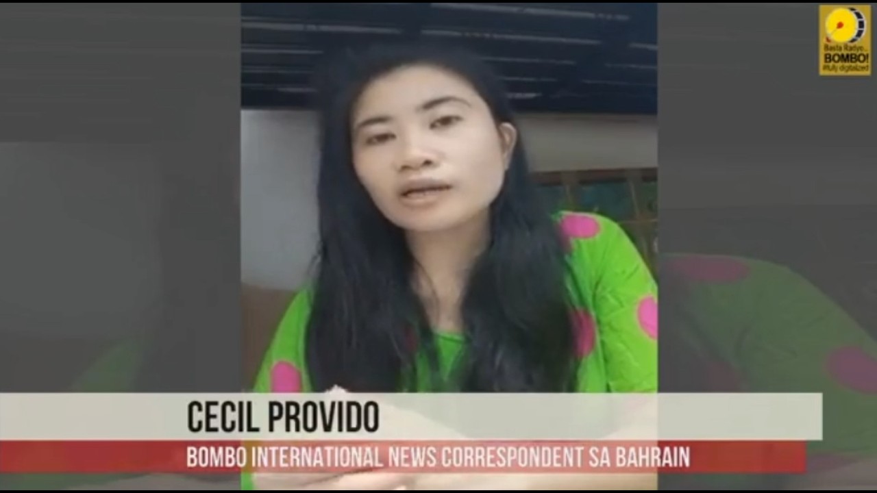 OFW sa Bahrain, nanawagan sa gobyerno ng Pilipinas na tutukan ang iba pang Pilipino sa Middle East