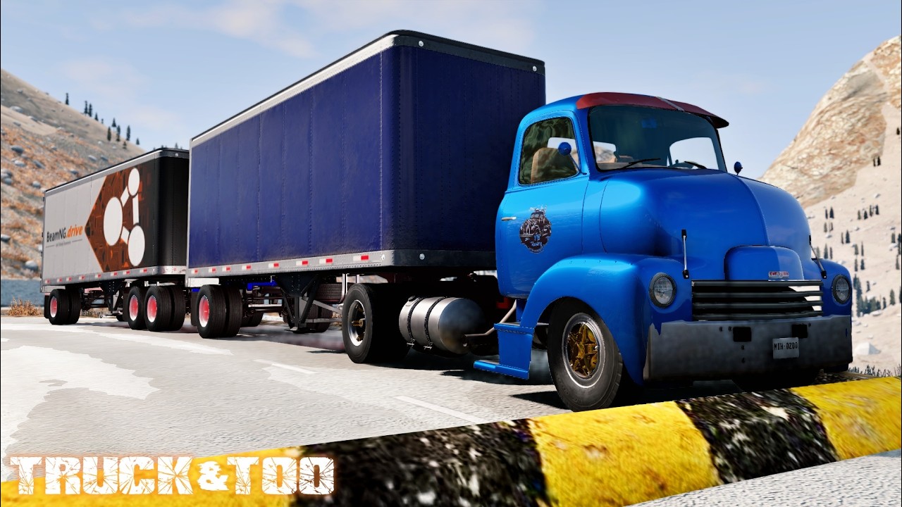 Trucks vs Speed Bumps #118 | BeamNG Drive | Truck &Too
