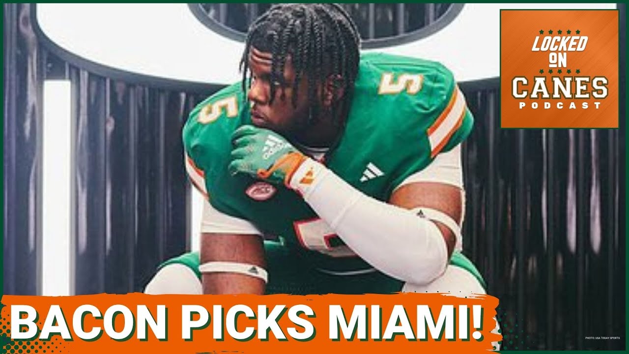 STUNNER: Miami Hurricanes RAID SEC Territory for Elite DL Tyson Bacon | Will More FOLLOW?