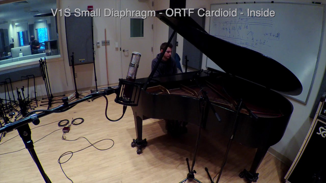Vanguard Audio Labs V1S+LOLLI vs. V44S - Microphone Comparison - Piano
