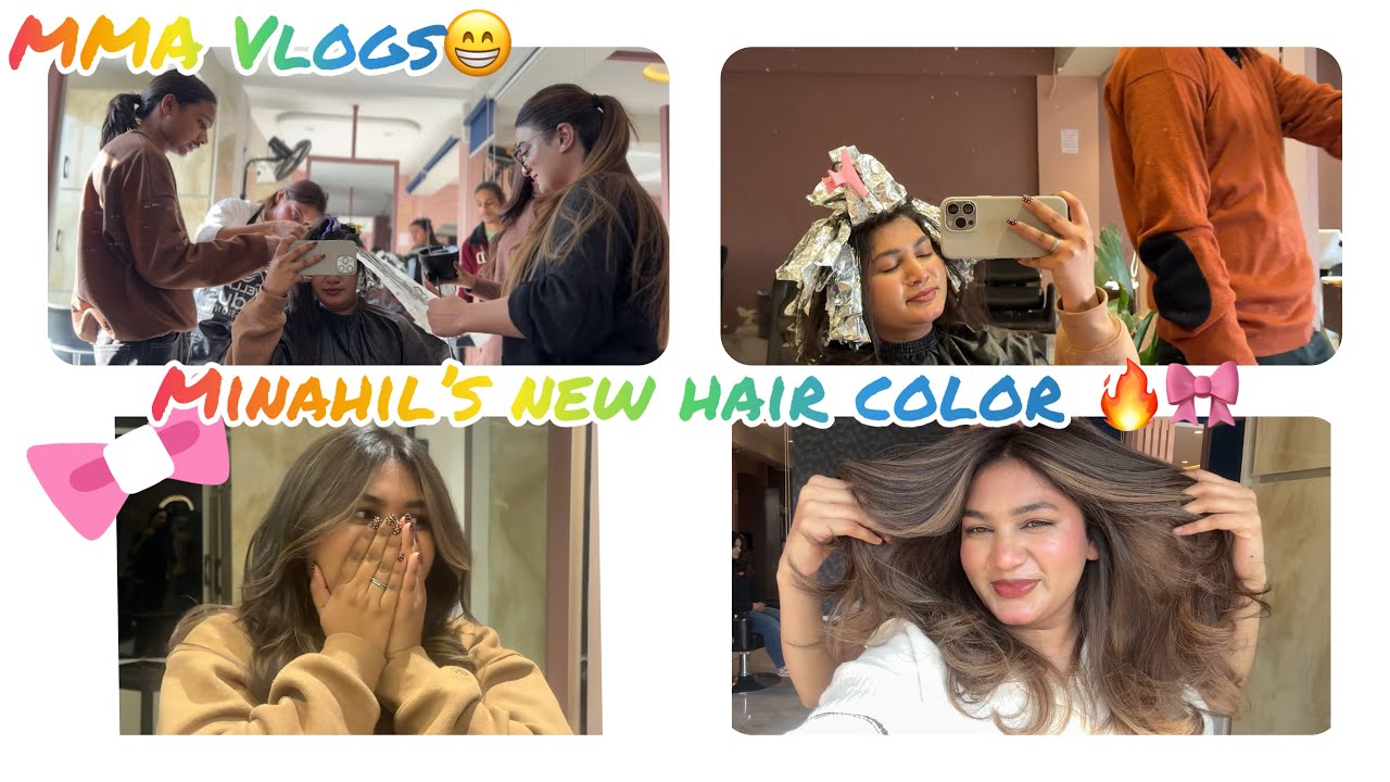 Minahil’s  new look 🔥#MMA vlogs😁