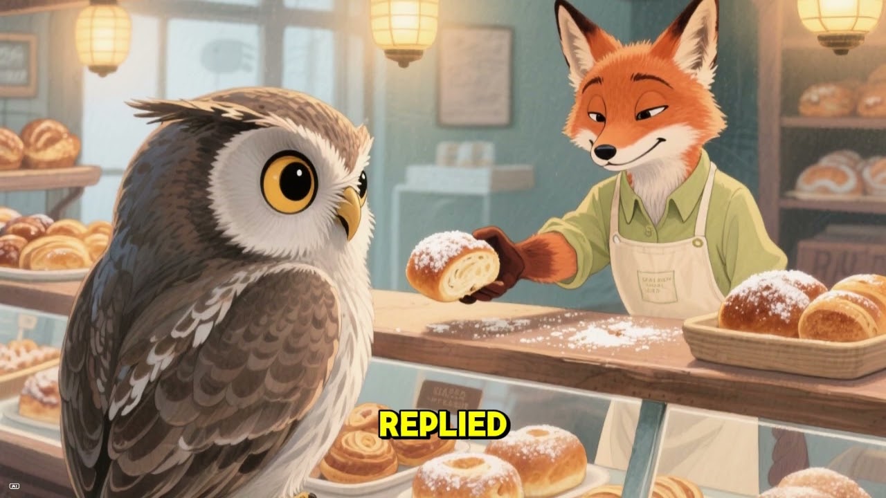 A fox who opens a midnight bakery