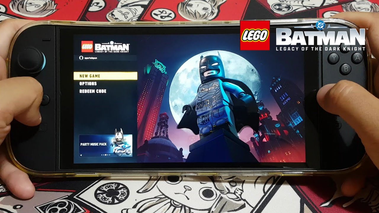 LEGO Batman: Legacy of the Dark Knight &mdash; распаковка и геймплей на Nintendo Switch 2