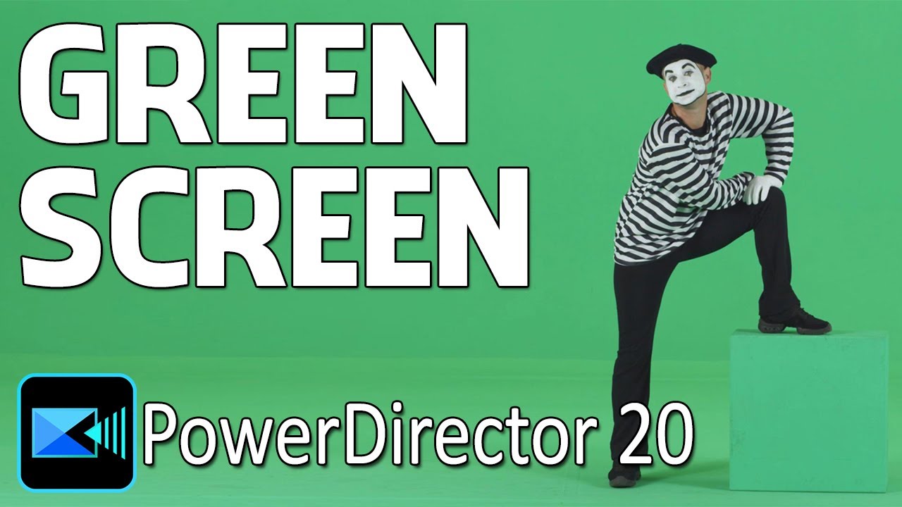 Как использовать зелёный экран для видео / хромакей | PowerDirector