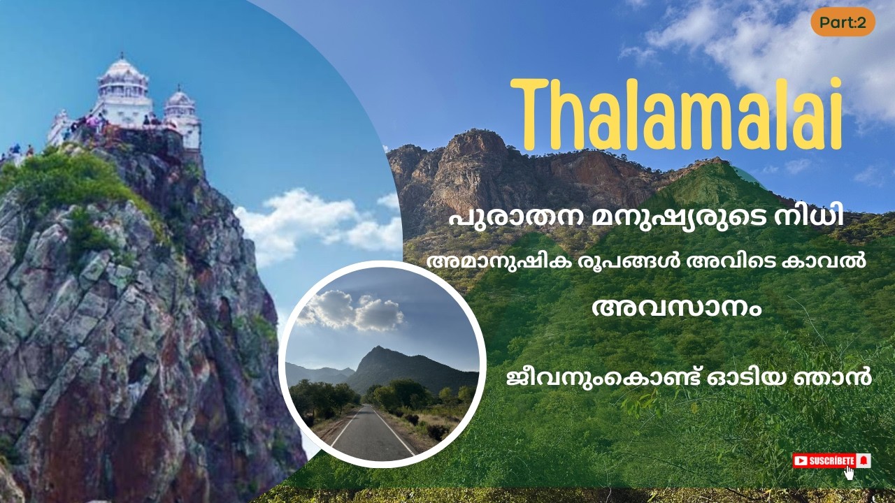 ഒരു മനുഷ്യന്റെ തലയുടെ ആകൃതിയുള്ളതിനാലാണ് 'തലമല' എന്ന തലമലൈലേക്ക് ഒരു യാത്ര | Thalamalai | Tamil Nadu