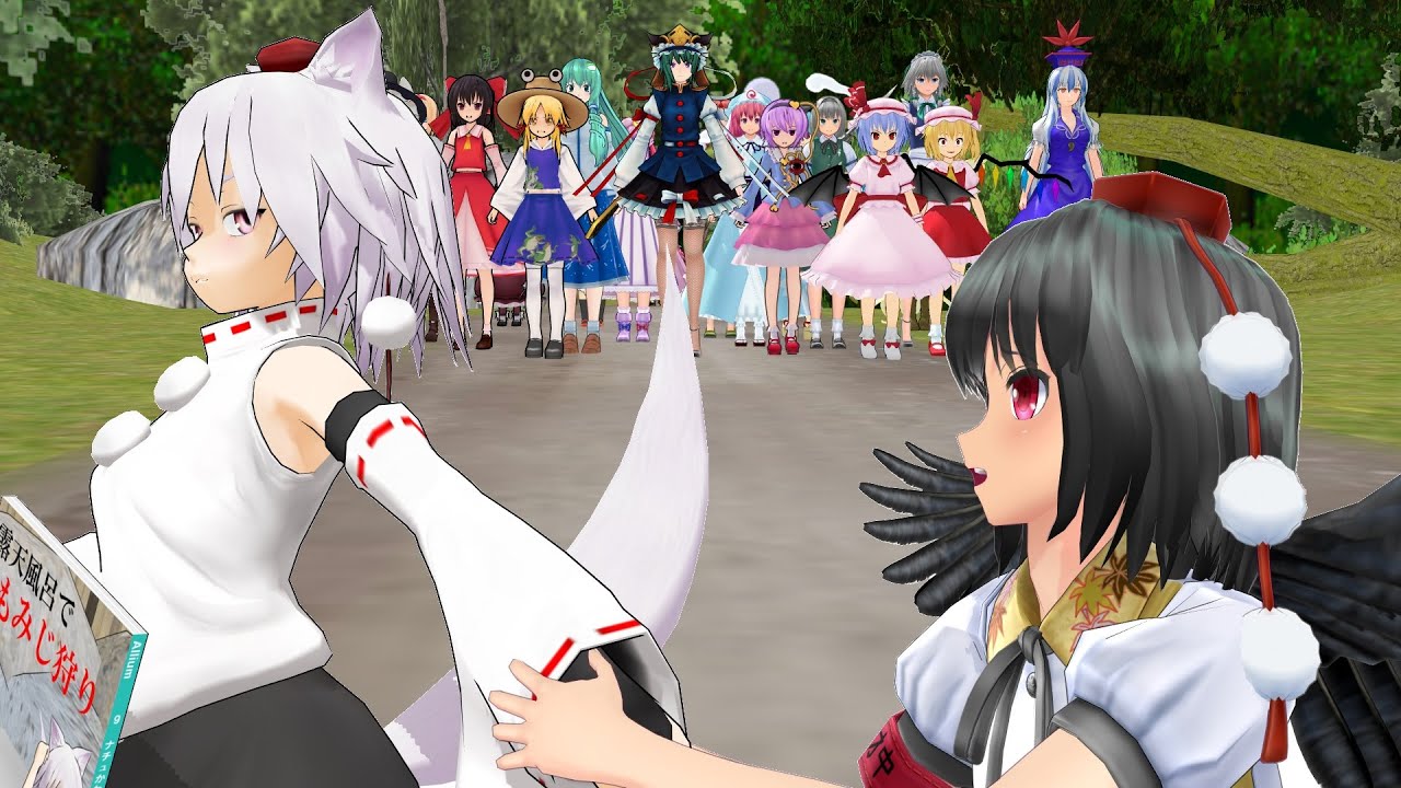 [Touhou MMD] Мечты и желания Генсокё