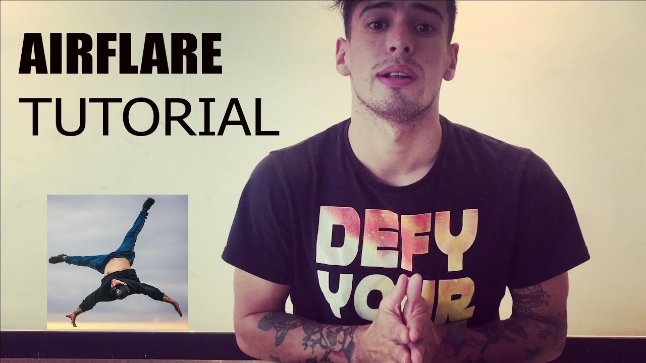 APRENDE BREAKDANCE AIRFLARE TUTORIAL -EN ESPAÑOL- (Breaking Uruguay) #POWERMOVE