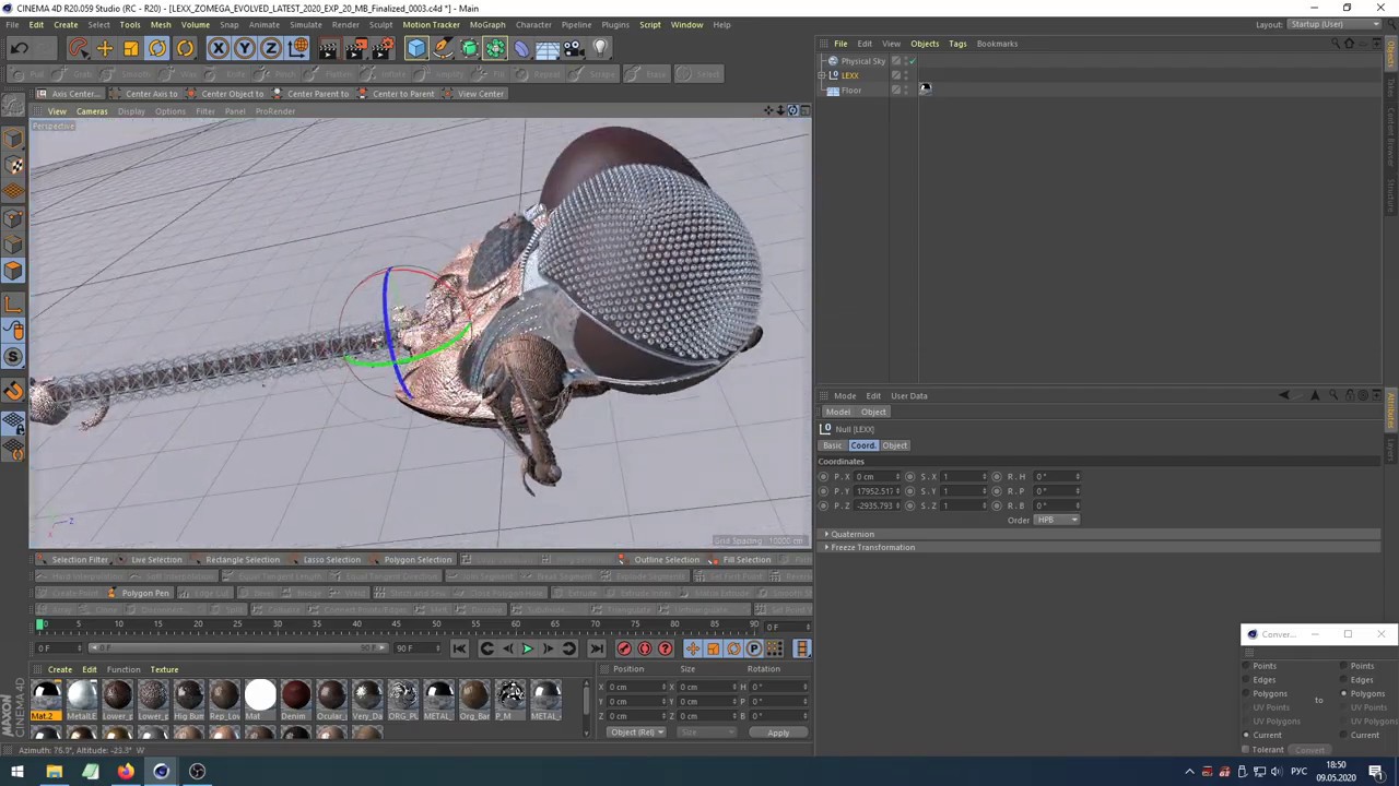 Overview of the LEXX (Zomega III pre alpha version model)