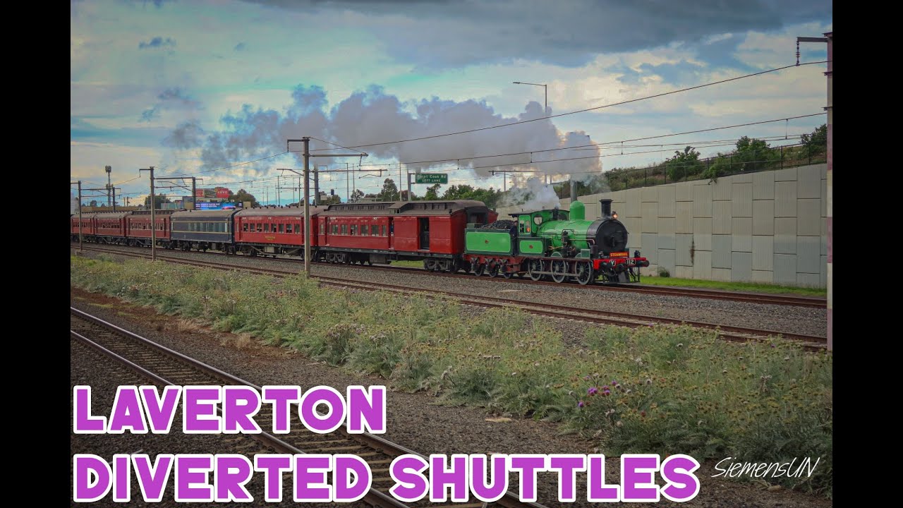 SteamRail's Laverton Diverted Shuttles