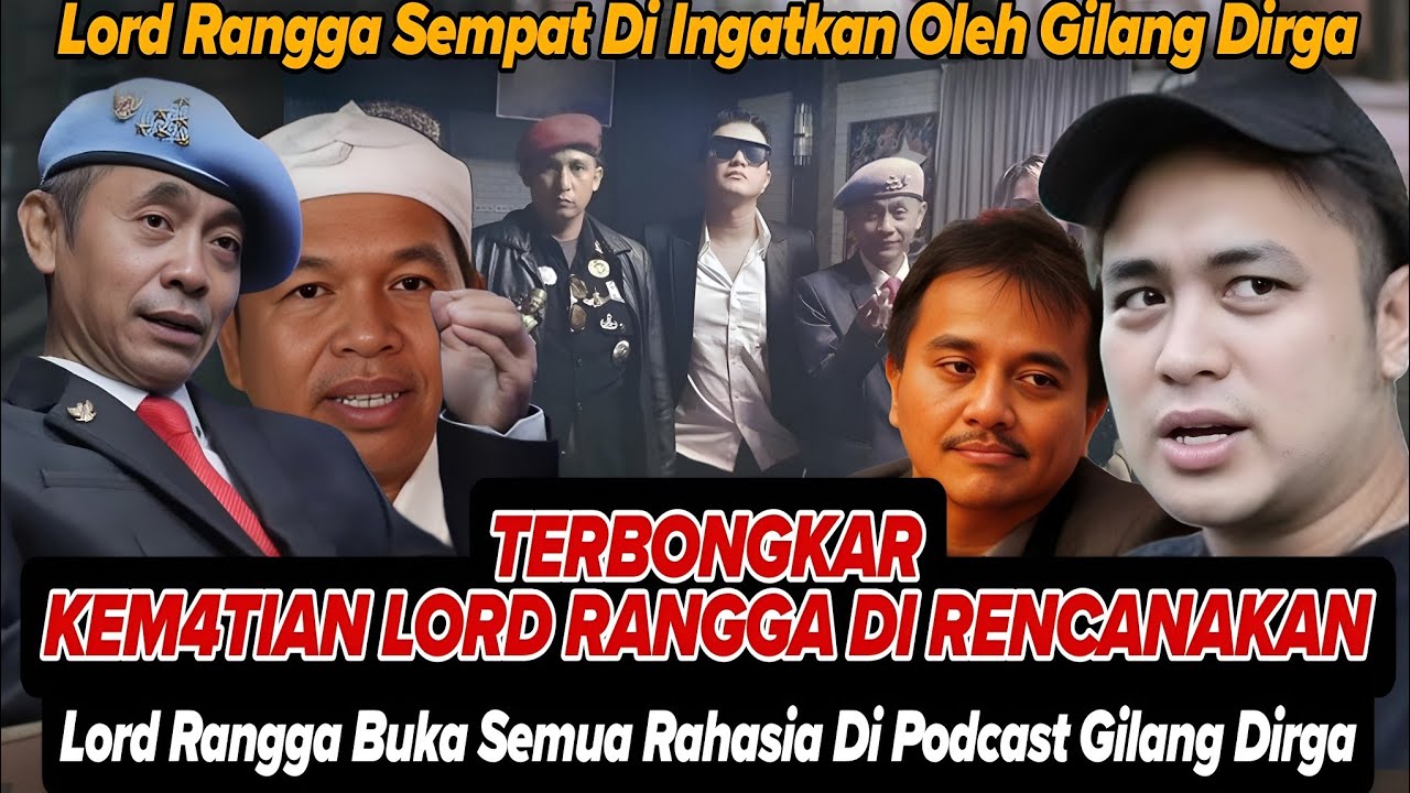 🛑GEMPAR TERNYATA KEMATAIAN LORD RANGGA ADA YANG MERENCANAKN‼️ DI PODCAST INI TERUNGKAP SEMUA