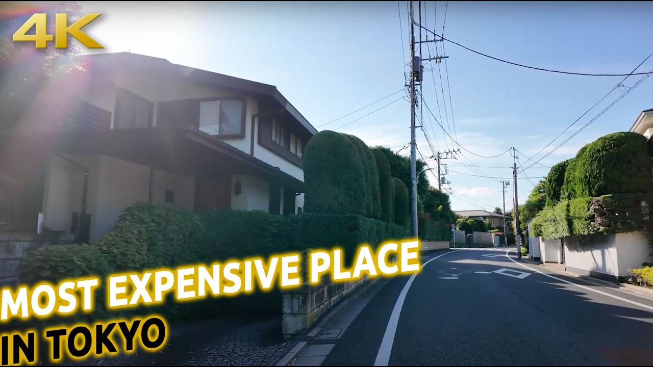 Den-en-chōfu, Tokyo's most famous and exclusive neighborhood · Japan in 4K