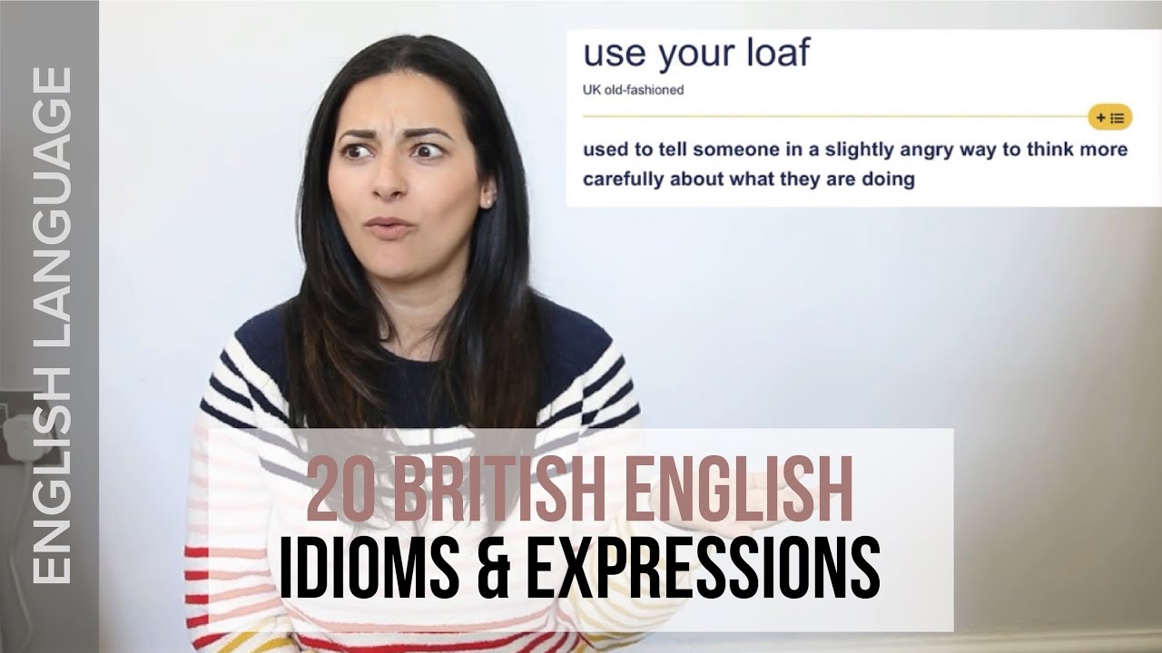 TOP 20 BRITISH ENGLISH EXPRESSIONS & IDIOMS TO SOUND NATIVE IN CONVERSATION | Ysis Lorenna
