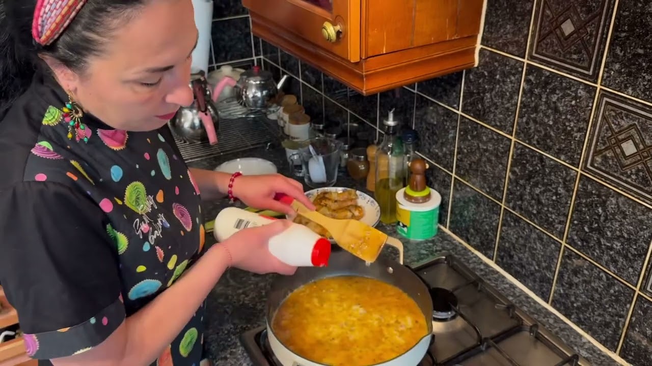 Пилешки бутчета Капама с Арпа фиде!