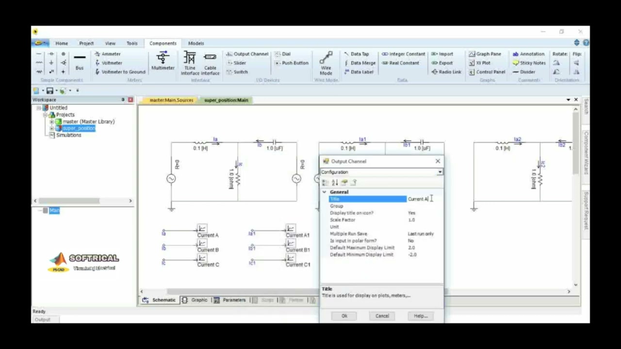 Superposition Theorem Using PSCAD | Circuit Simulation using PSCAD