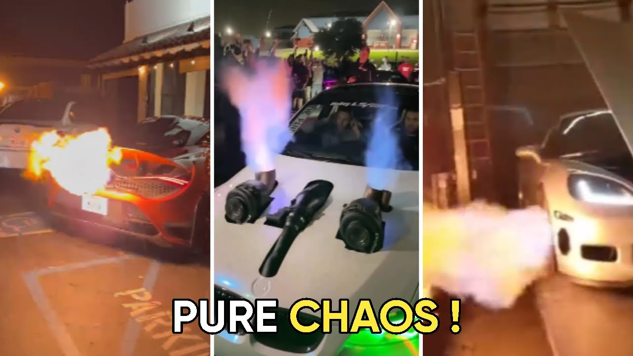 Best Of Flames & Bangs - JDM, Muscle & Supercars [Part 1]