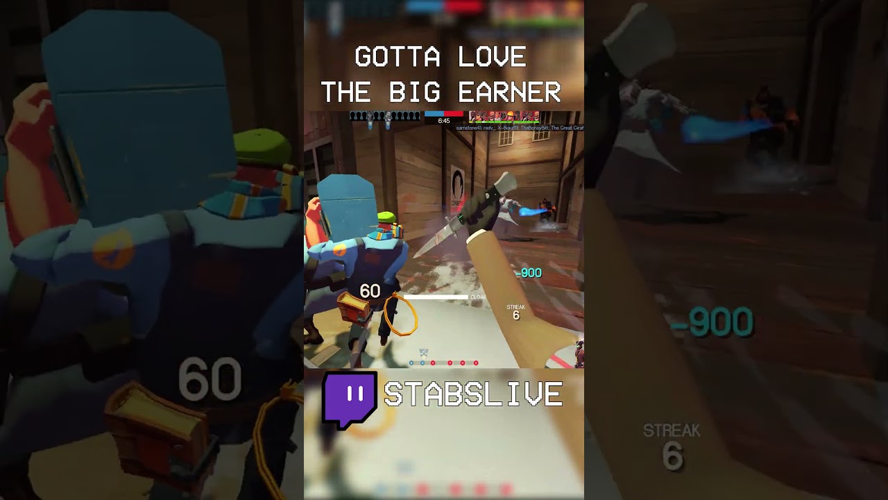 [TF2] Massive Chainstab #tf2 #tf2gameplay #tf2spy