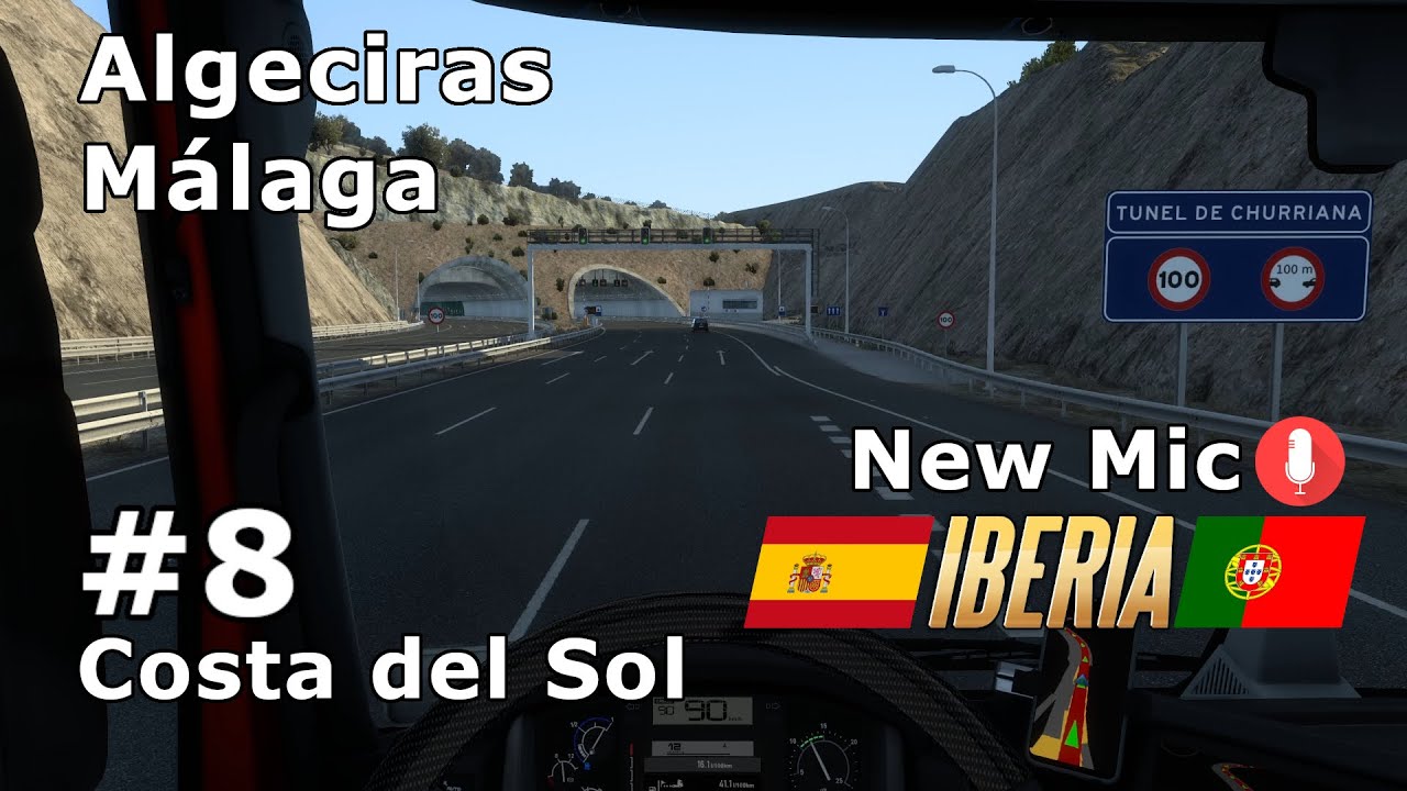 ETS2: Algeciras - Malaga (Iberia DLC) #8