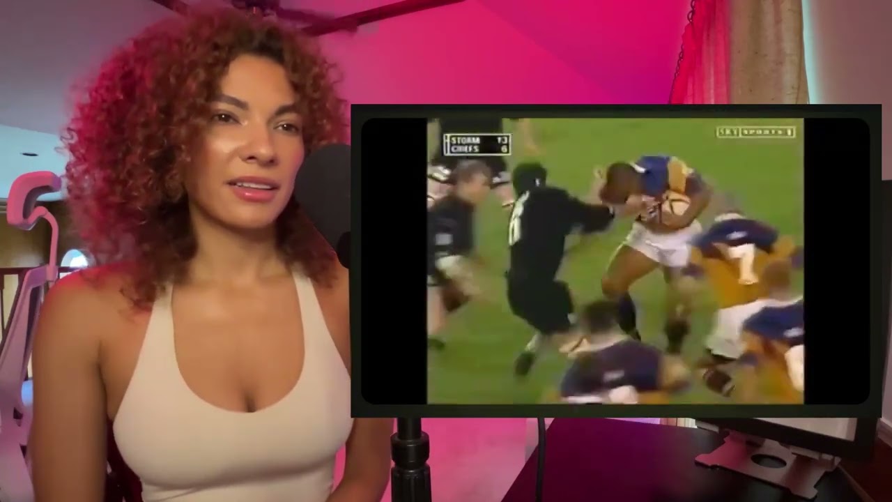 Non Rugby Fan Reacts to When Jonah Lomu Gets Angry