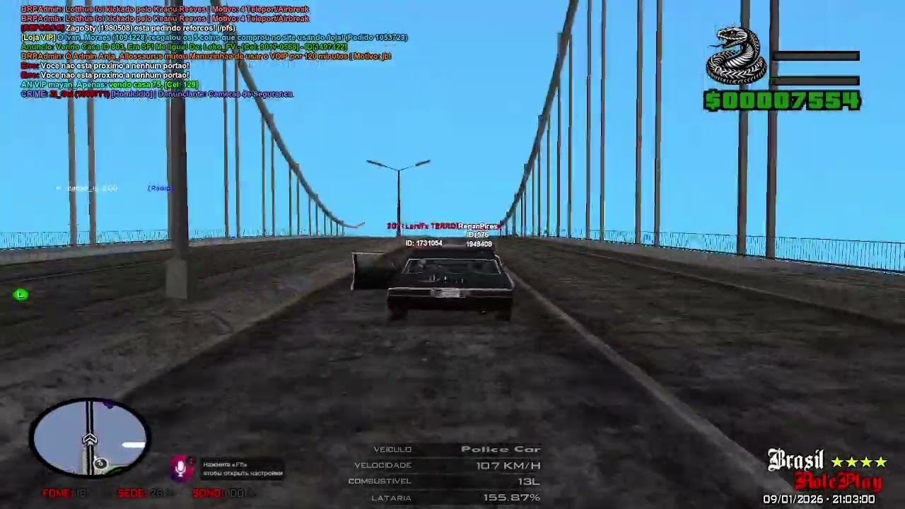 ida e chegada na base + senha