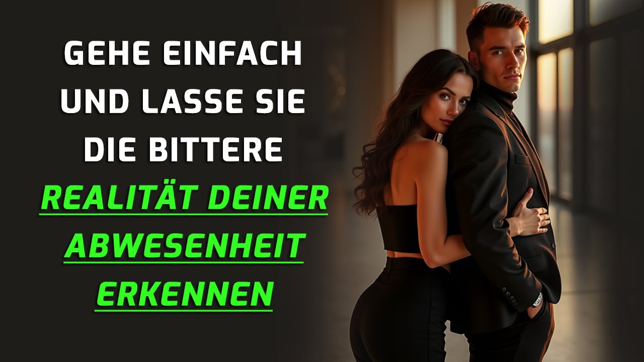 Verschwinde bewusst und lass sie die volle Wucht des Verlustes spüren