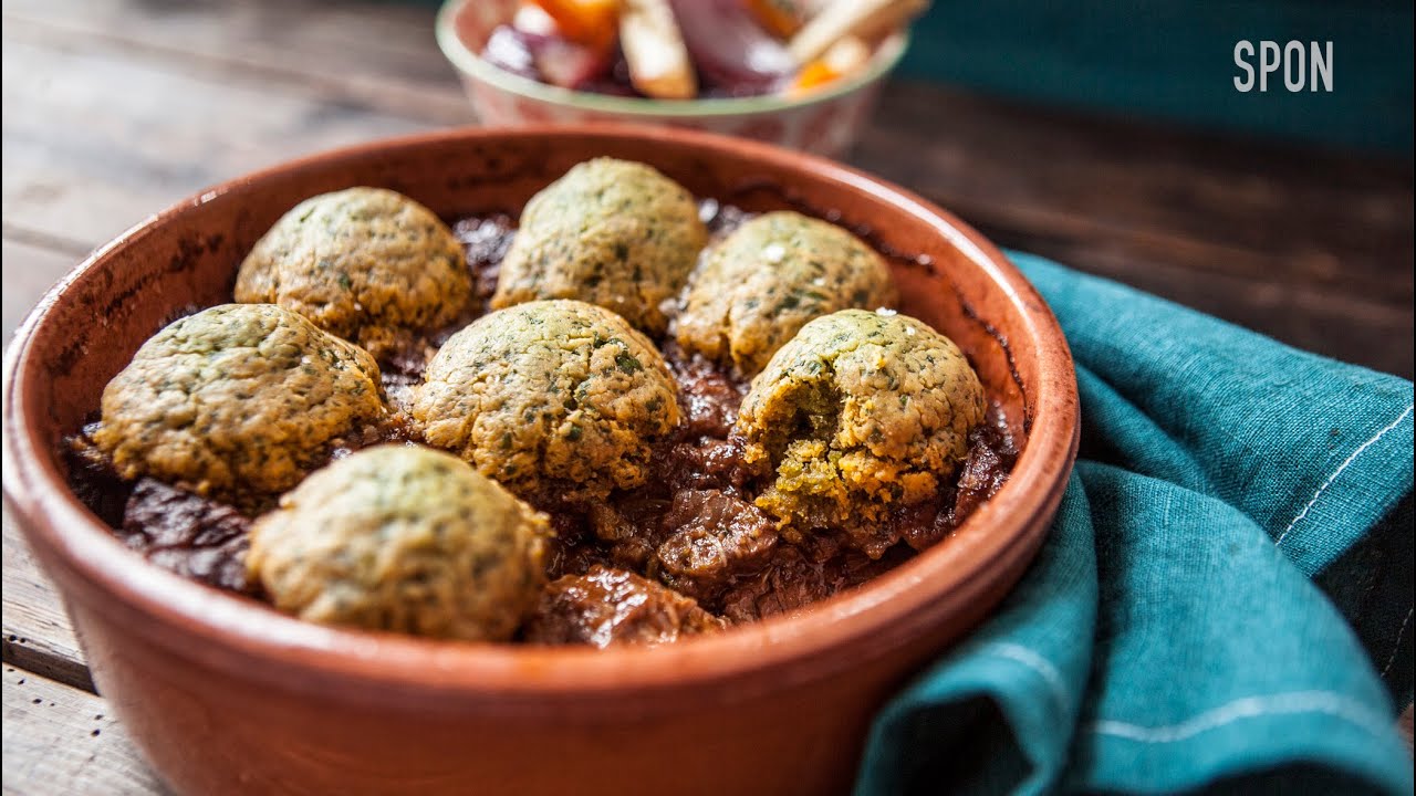 Beef Stew with Spinach Dumplings Recipe | Rennie Mystery Box Challenge 5 #spon