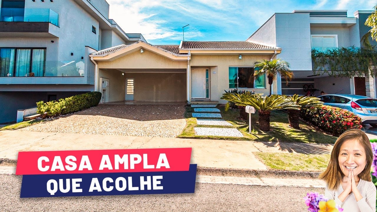 CASA AMPLA QUE ACOLHE | imóvel por 1.390.000 no Amstalden Residence em Indaiatuba/SP