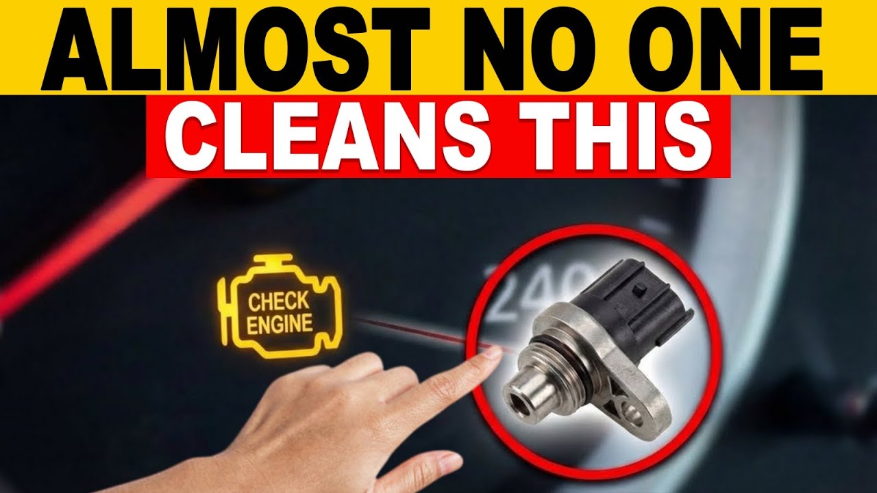 The Sensor that Fails Most  Often in Your Car and Almost No One Cleans