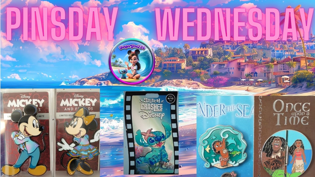 PINSDAY WEDNESDAY | Minnie & Mickey Valentine's Day Pins