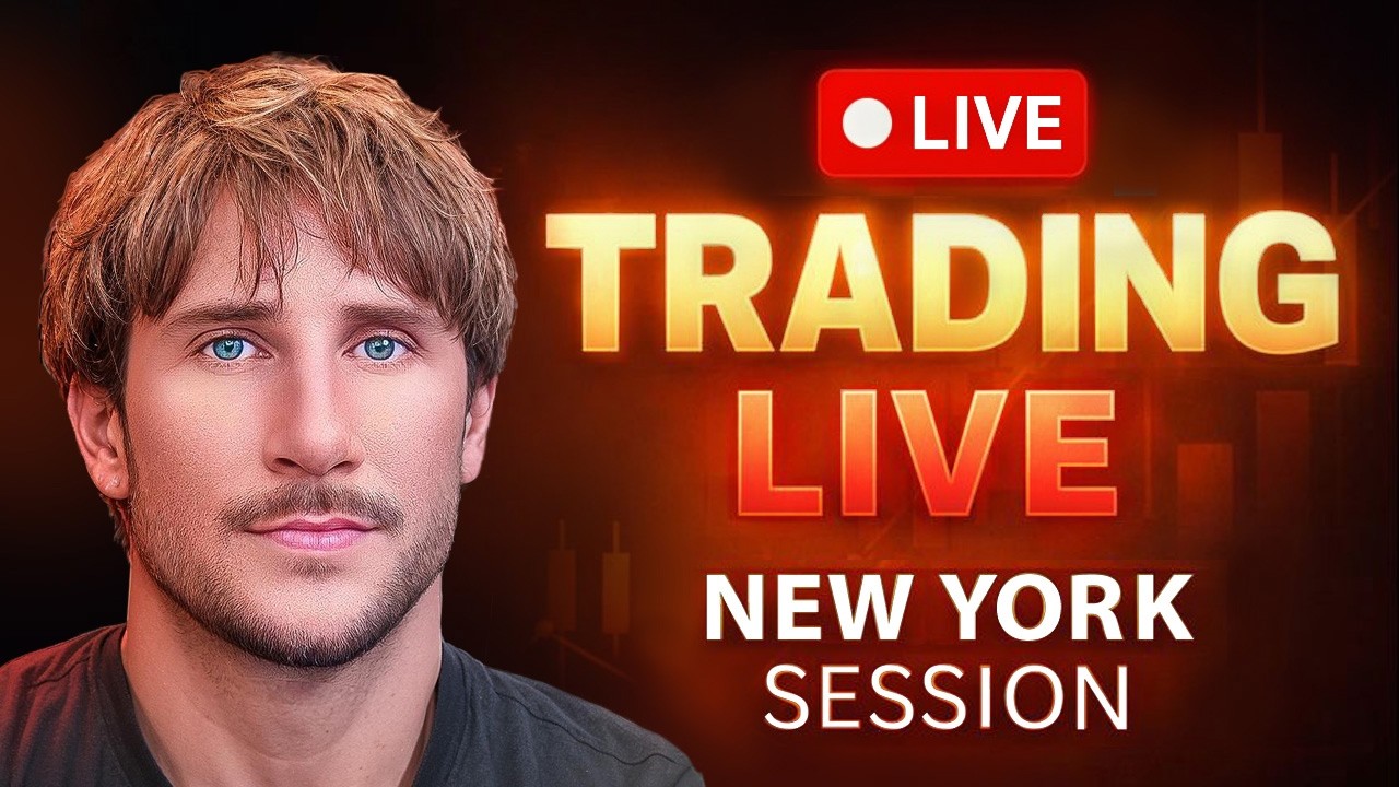 🔴 TRADING LIVE Gold/NQ Day Trading