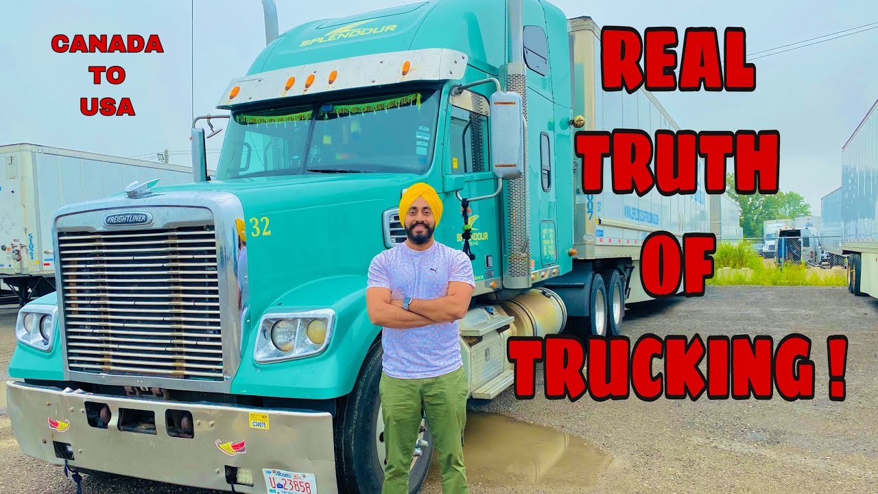 LIFE OF TRUCK DRIVERS IN CANADA |SALARY|LICENCE EXPENSE,EVERYTHING EXPLAINED (ENGLISH SUBTITLE )