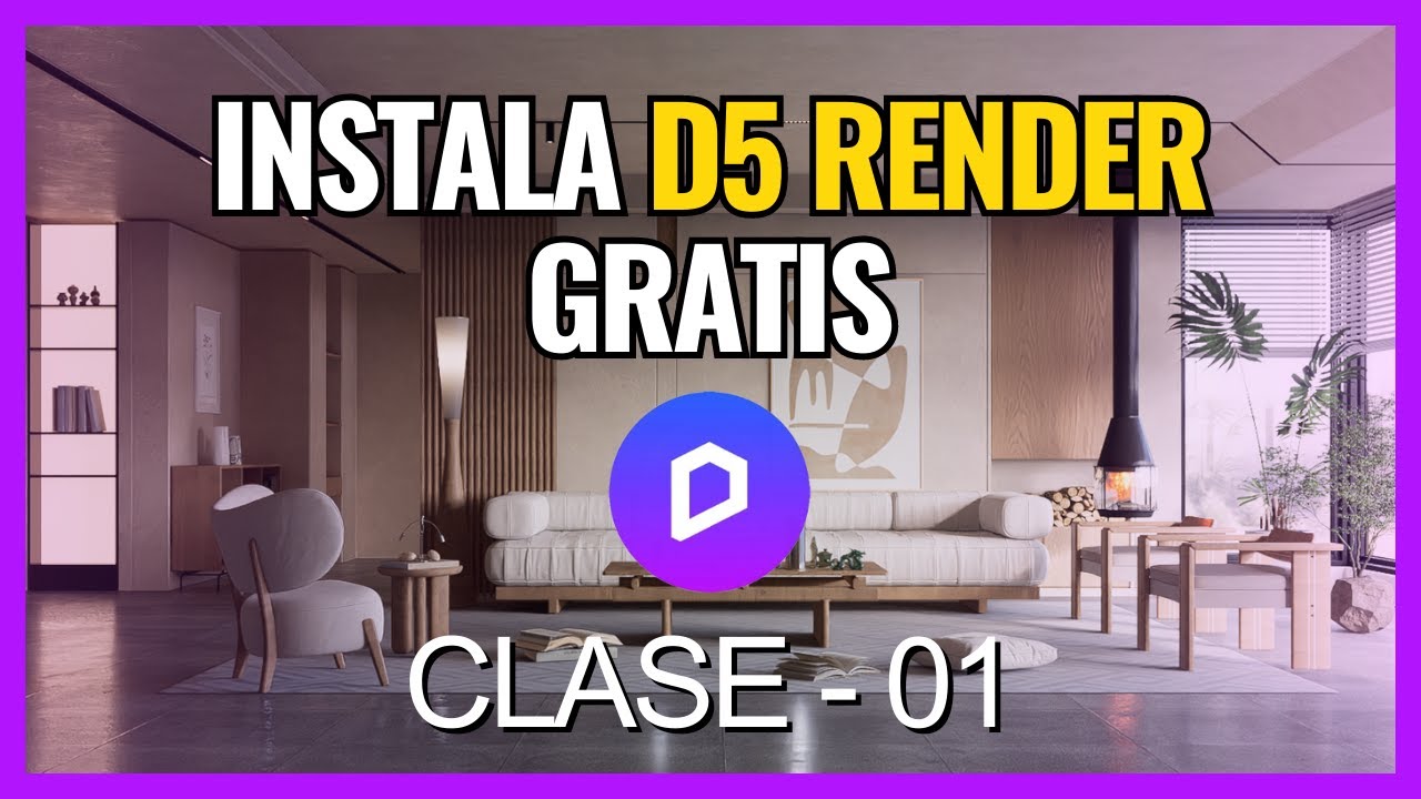 Descargar D5 RENDER - Como instalarlo PASO A PASO ▶ (Clase 01) #d5render