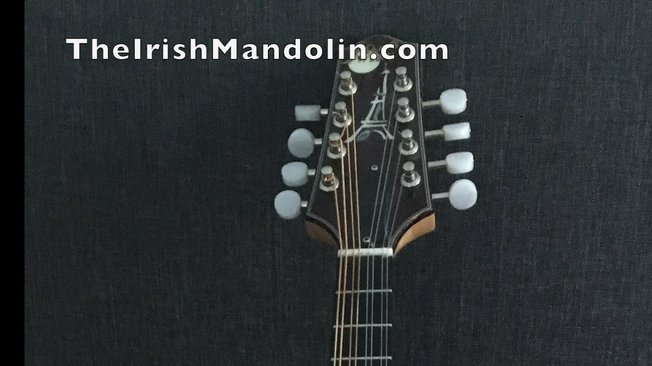 The Belfast Hornpipe - in D Major tabbed for mandolin and played by Aidan Crossey