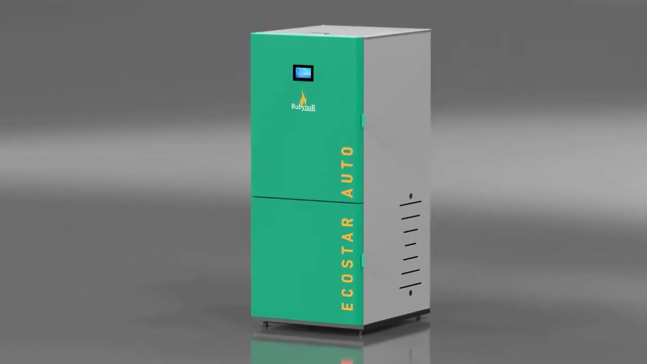 Mareli Systems ECOSTAR AUTO pellet boiler, AUTOMATIC, SELF CLEANING