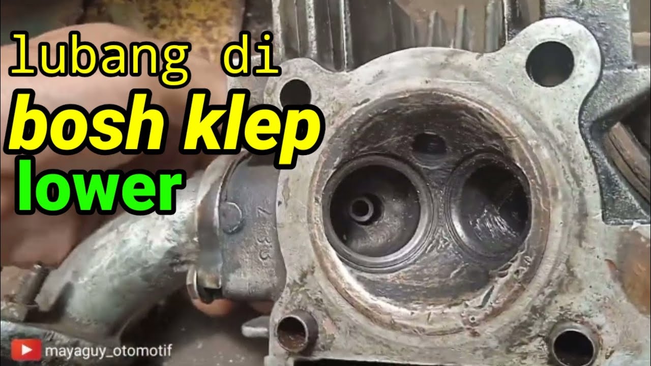 CARA MENGATASI botolan klep lobok/ lower untuk head jupiter