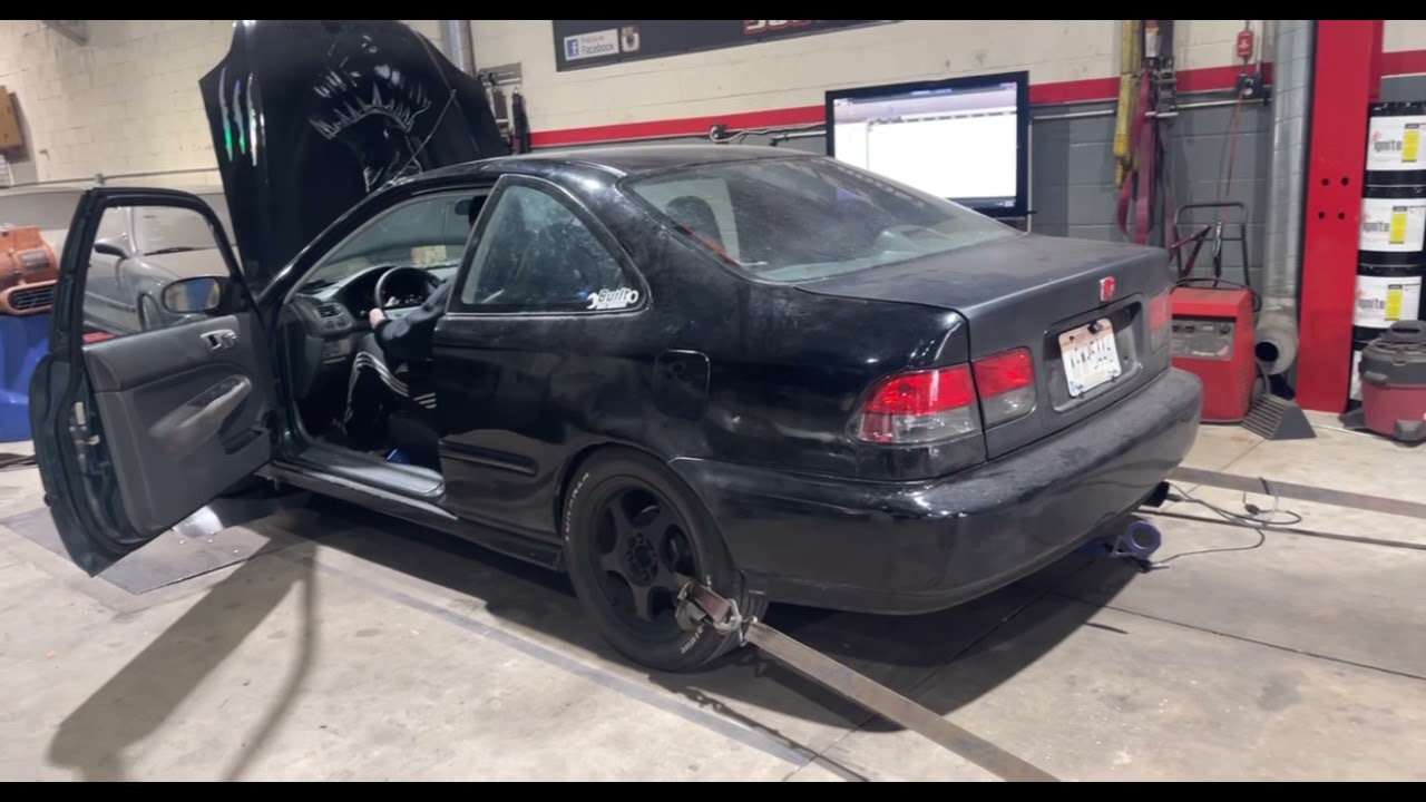 Stock B20vtec 50 shot dry nitrous