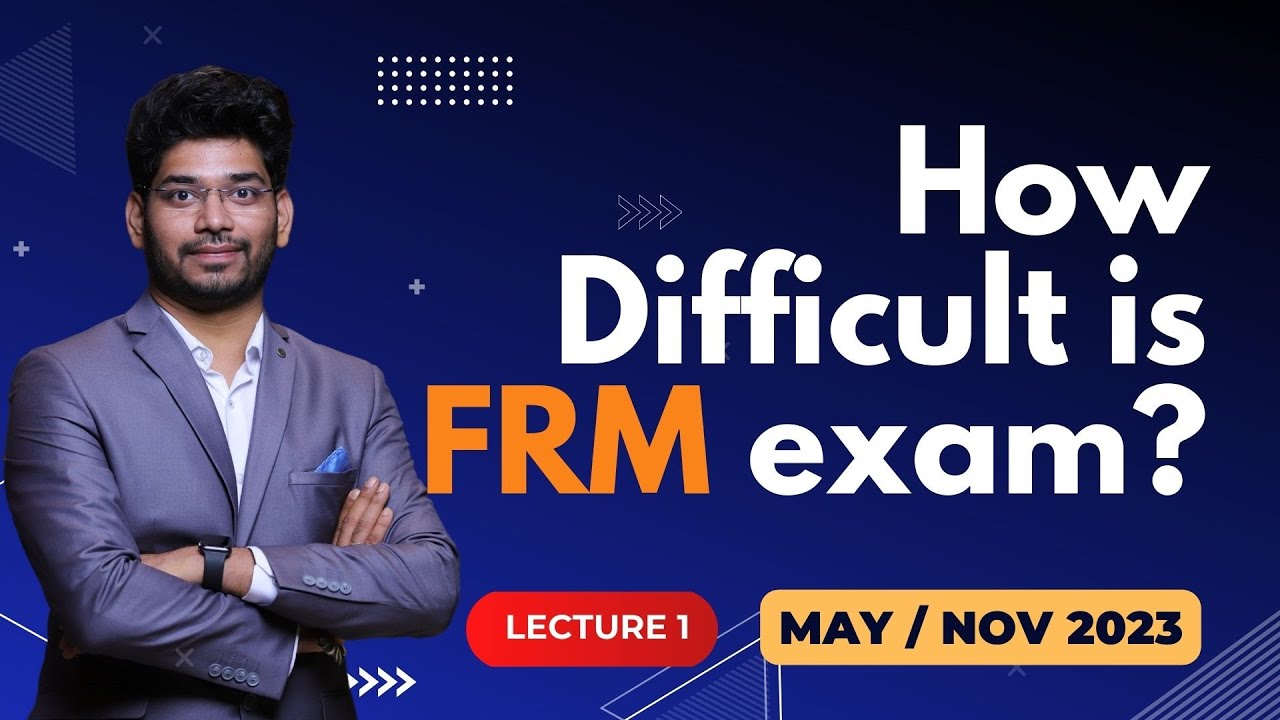 How difficult is FRM exam? | Difficulty Level of FRM Exam Part I Part II 2023