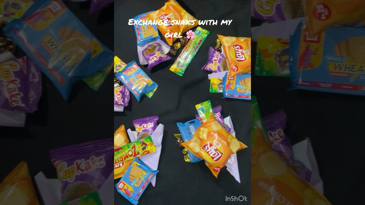 Exchange gift with my friend 🥰 #youtube #viralshort #giftexchange