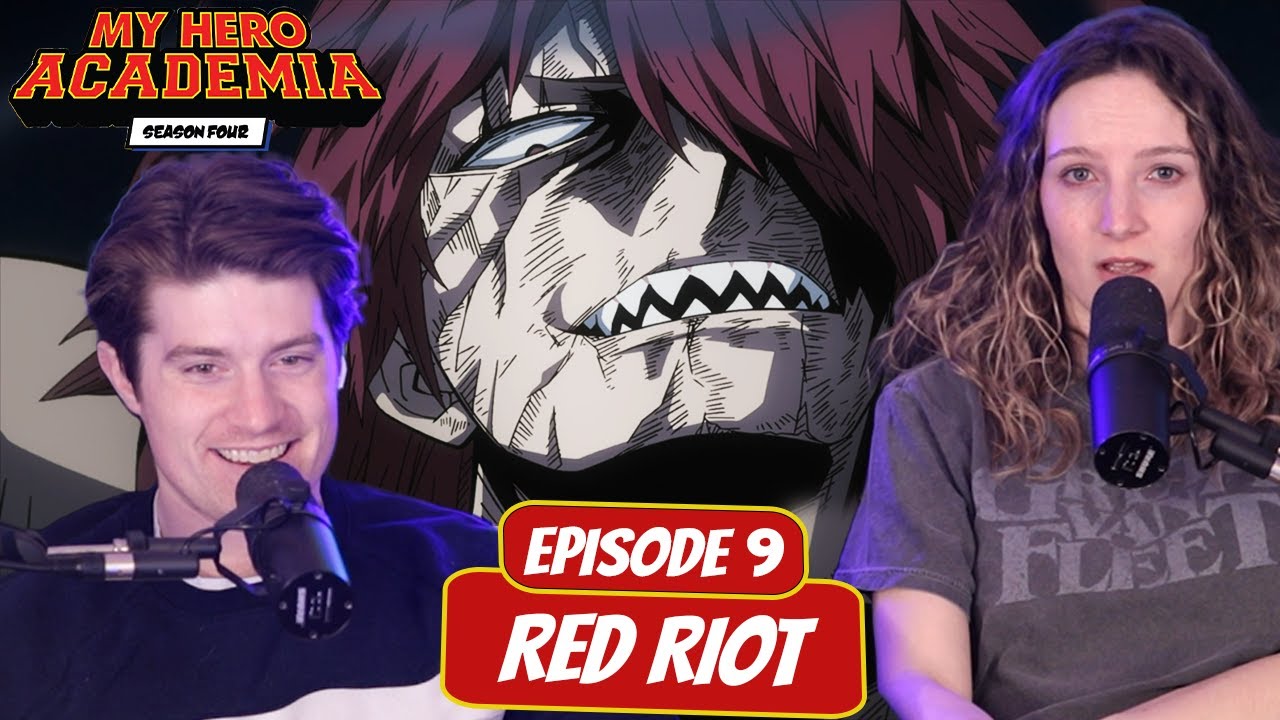 RED RIOT GOES PLUS ULTRA! | My Hero Academia Season 4 Wife Reaction | Ep 9, “Red Riot”