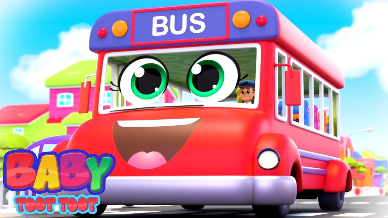 Wheels On The Bus | Bus Song | Nursery Rhymes & Baby Songs | Kids Songs with Baby Toot Toot
