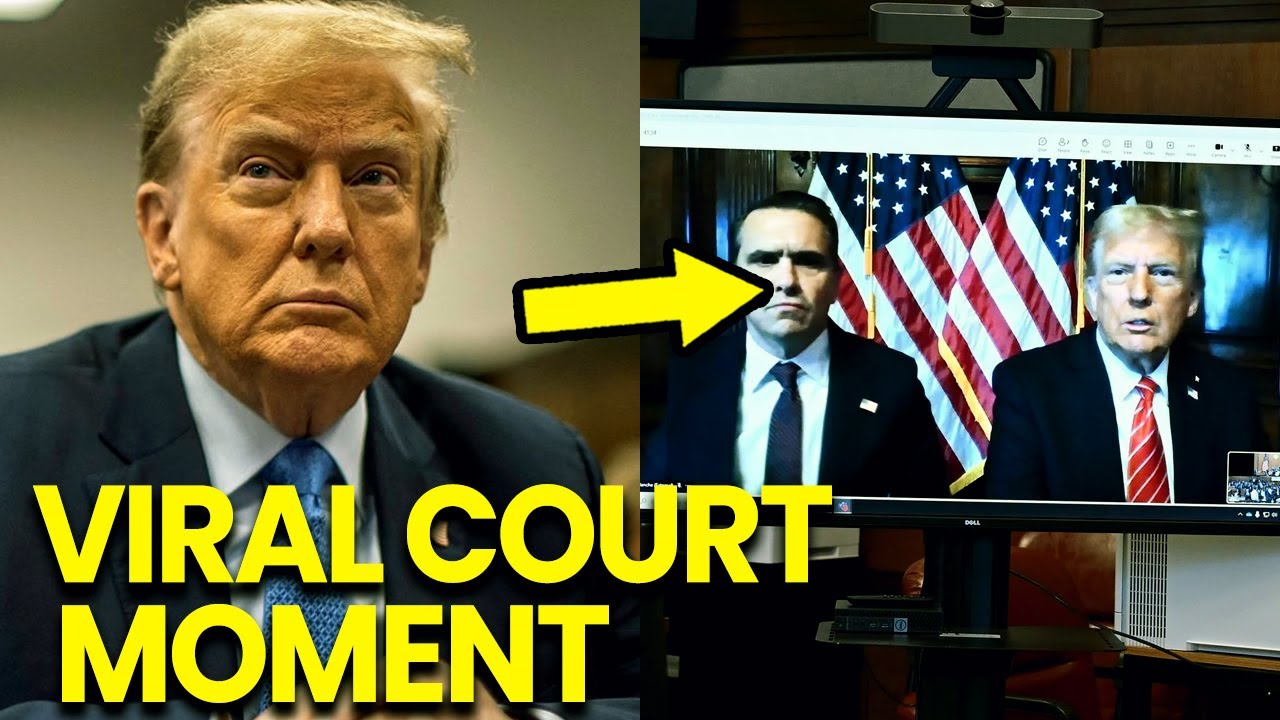 Trump FROZEN IN PLACE as COURTROOM MOMENT GOES VIRAL