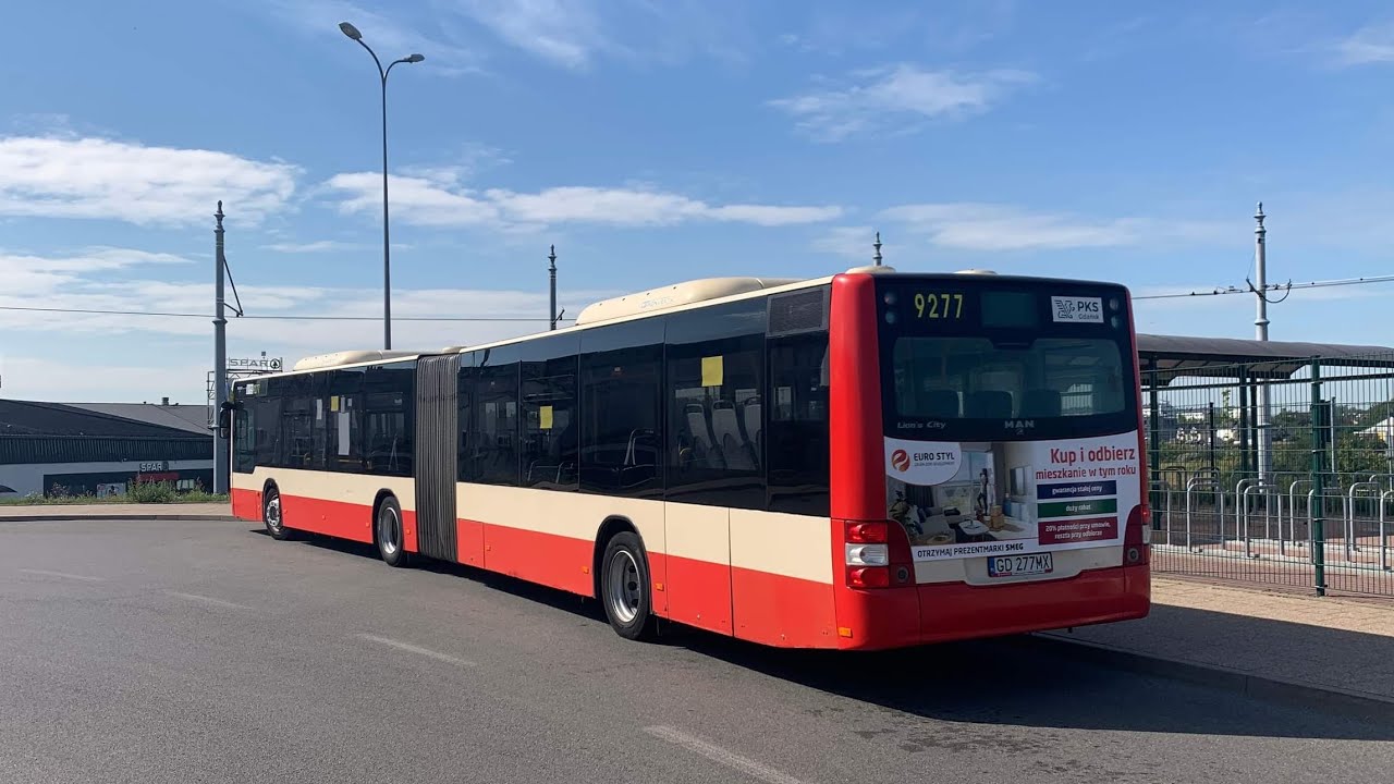 MAN NG313 Lion’s City G #9277 PKS Gdańsk [🚍T1]