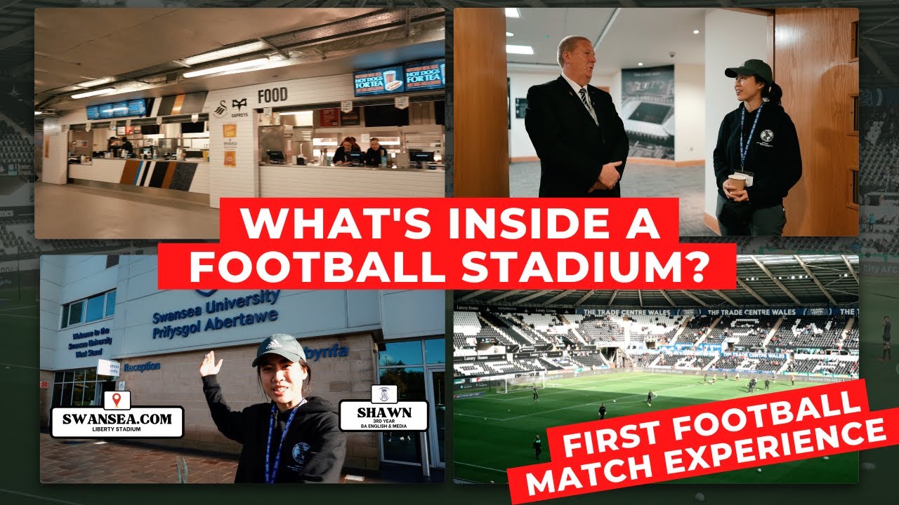 Exploring Liberty Stadium (Swansea.Com) + My First Football Match Experience