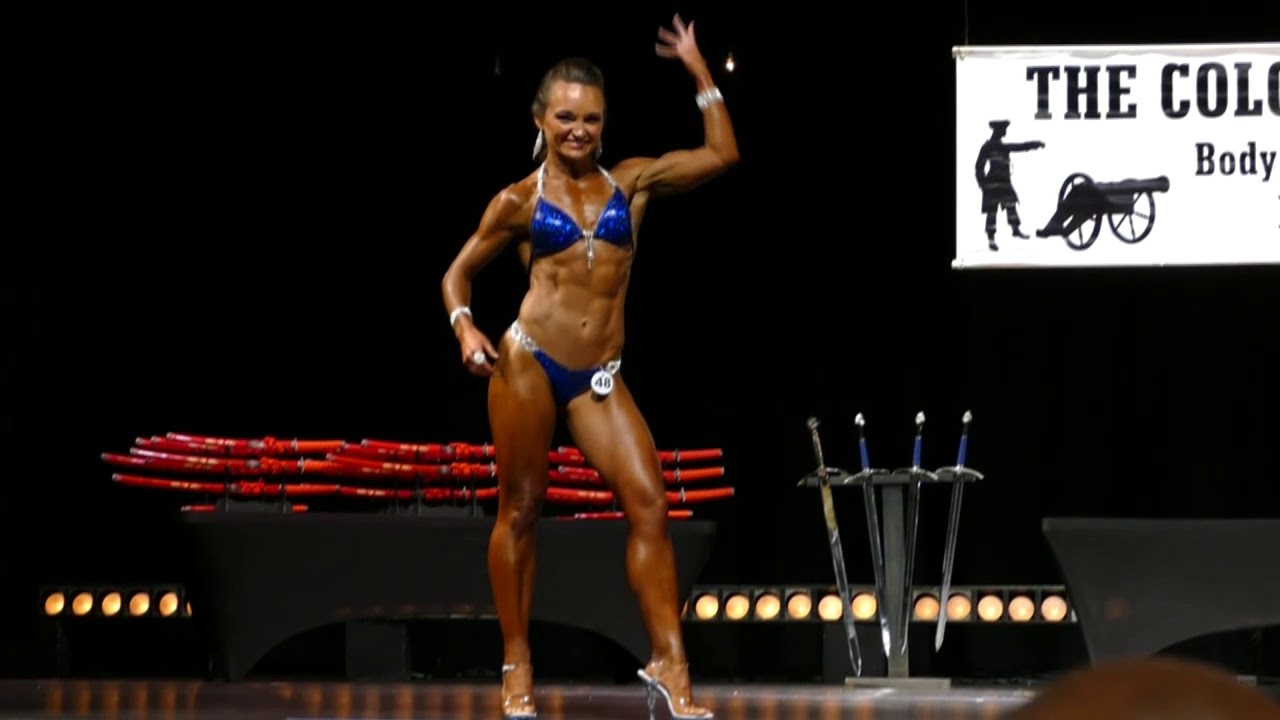 Chassity Tucker T Walk posing Routine OCB Colonial Open